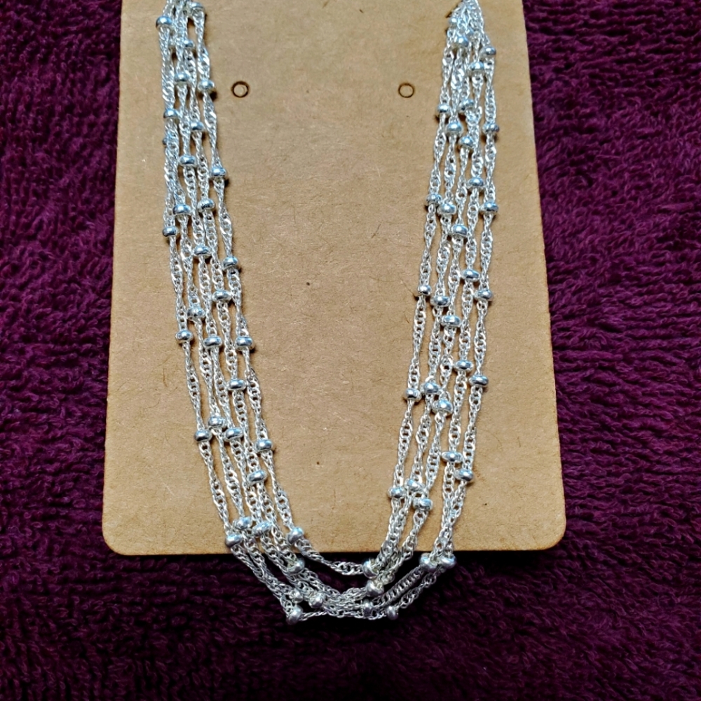 5-strand layered necklace